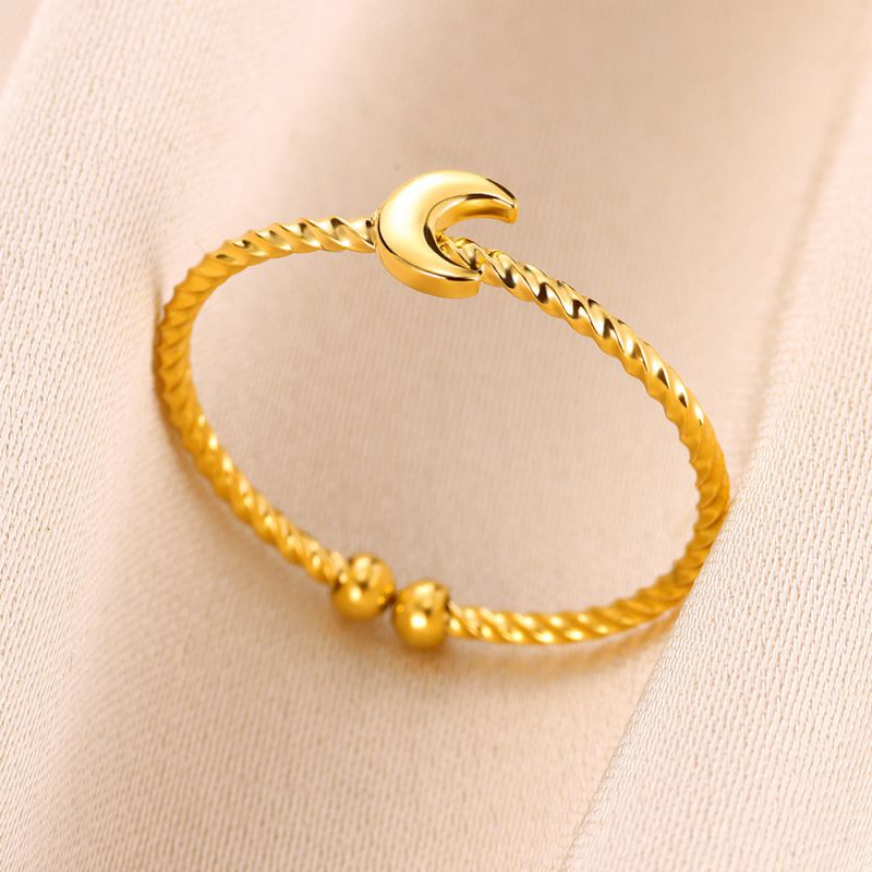 Fashion Butterfly Stainless Steel Butterfly Open Ring
