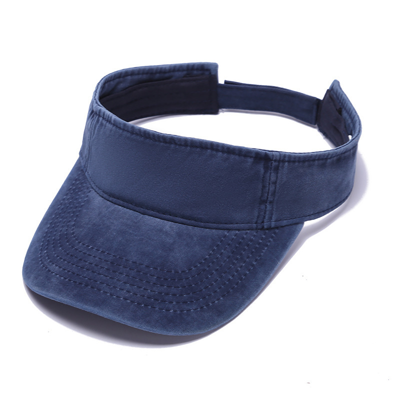Fashion Dark Gray Polyester Large Brim Hollow Top Sun Hat
