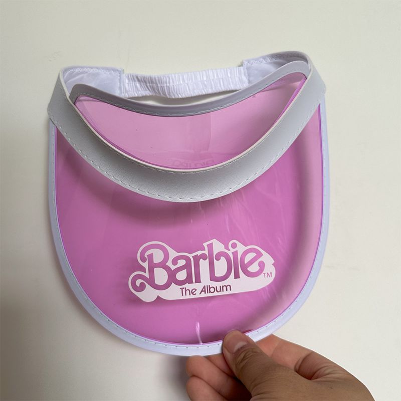 Fashion Colorful Pvc Large Brim Empty Top Sun Hat