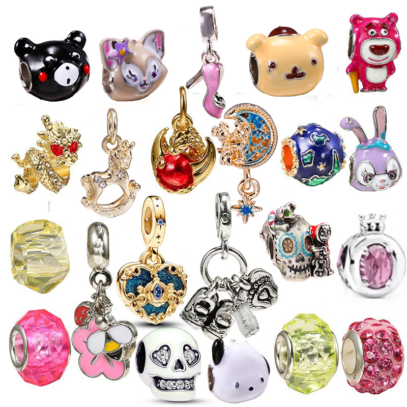 Fashion 15# Metal Geometric Bead Accessories