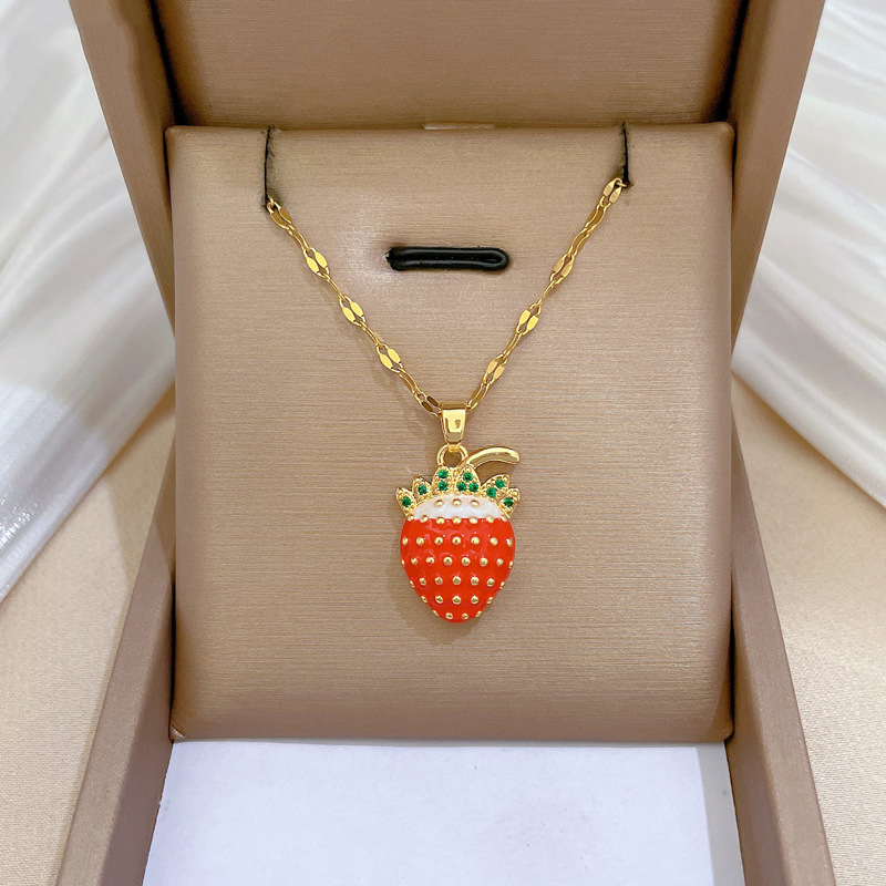 Collar Fresa De Acero Titanio Y Diamantes