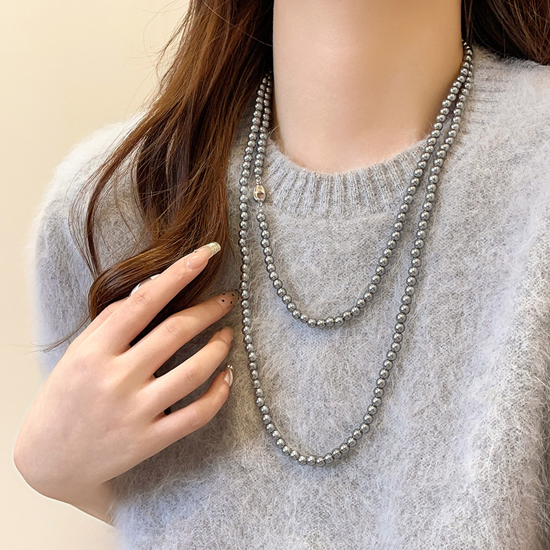 Collar Con Cuentas De Perlas