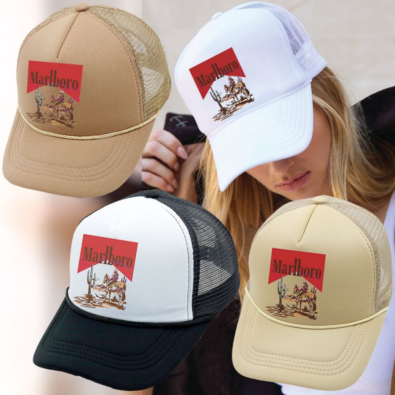 Fashion Grass Green White Polyester Printed Hollow Stitching Baseball Cap