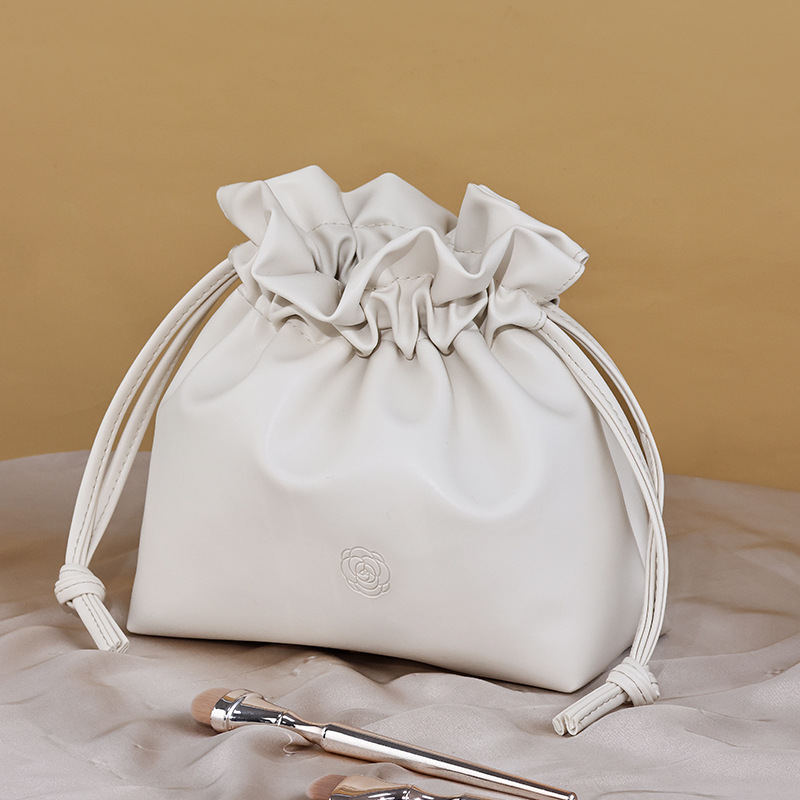 Bolsa De Almacenamiento De Gran Capacidad Con Cordón De Pu