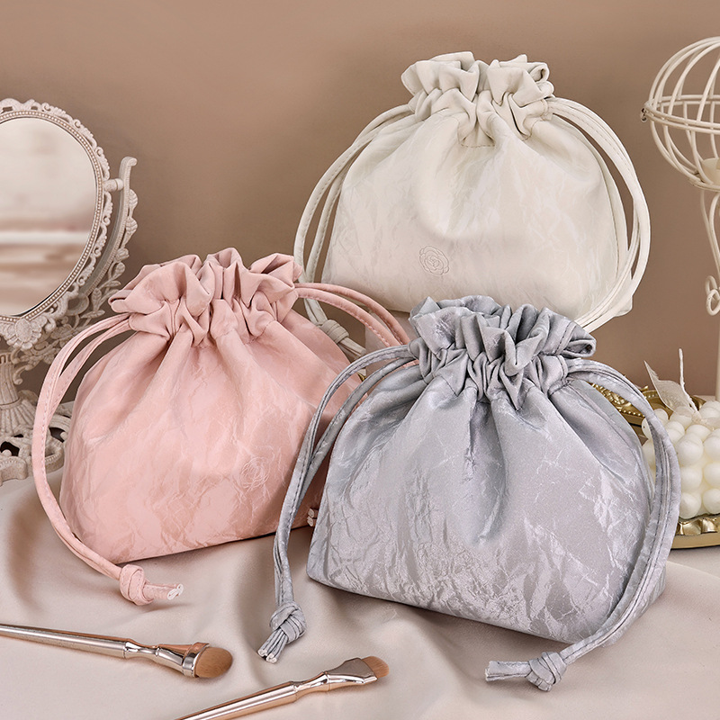 Bolsa De Almacenamiento De Gran Capacidad Con Cordón De Pu