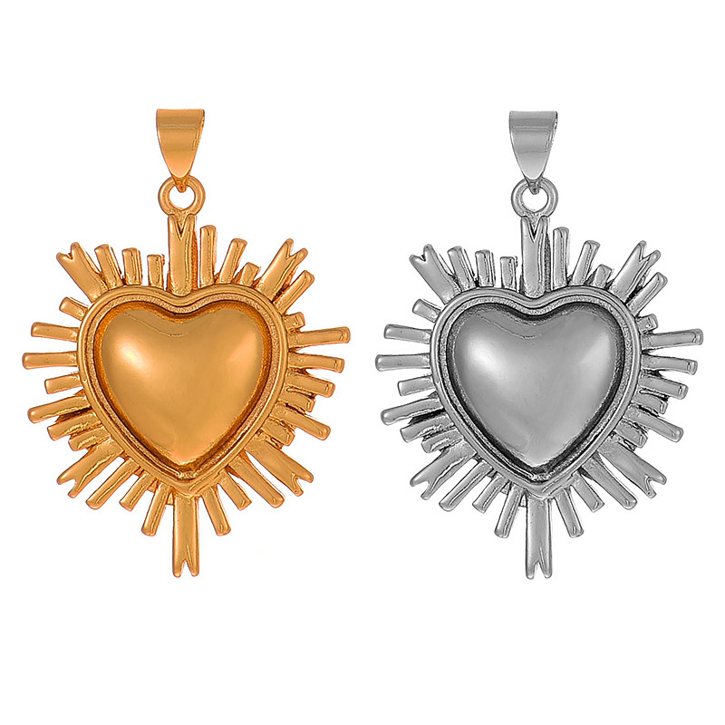 Accesorios De Cobre Colgante Amor Irregular