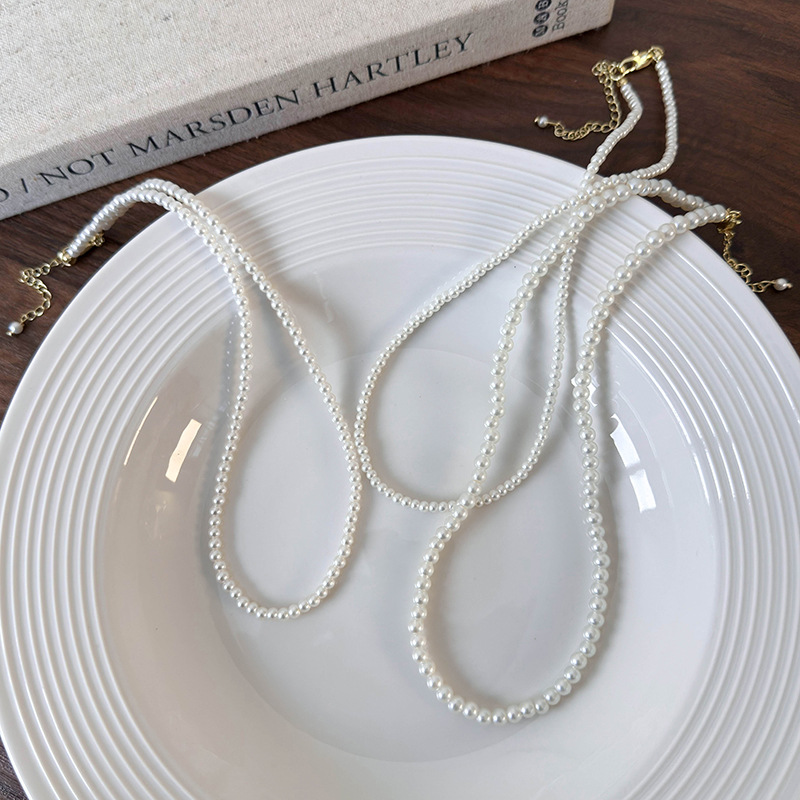 Collar Con Cuentas De Perlas