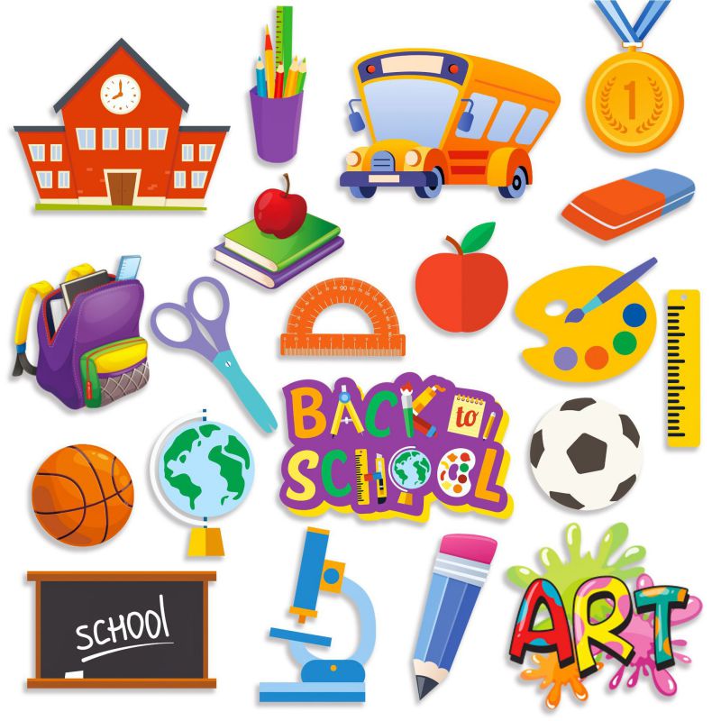 Fashion 20pcs/set Paper Pencil Scissors Blackboard Photo Props