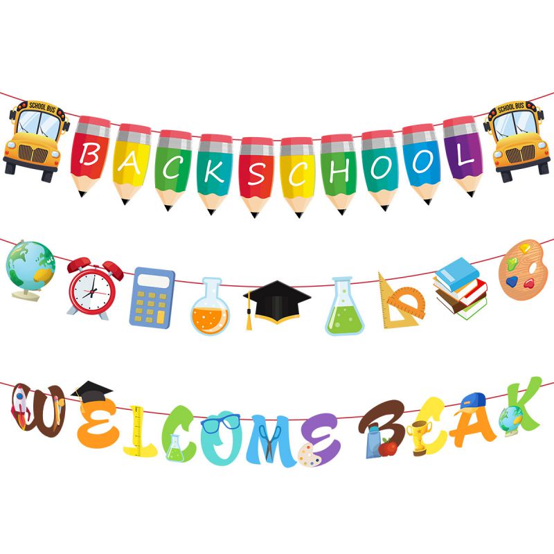 Fashion Style 1 Paper Pencil Pull Flag Banner
