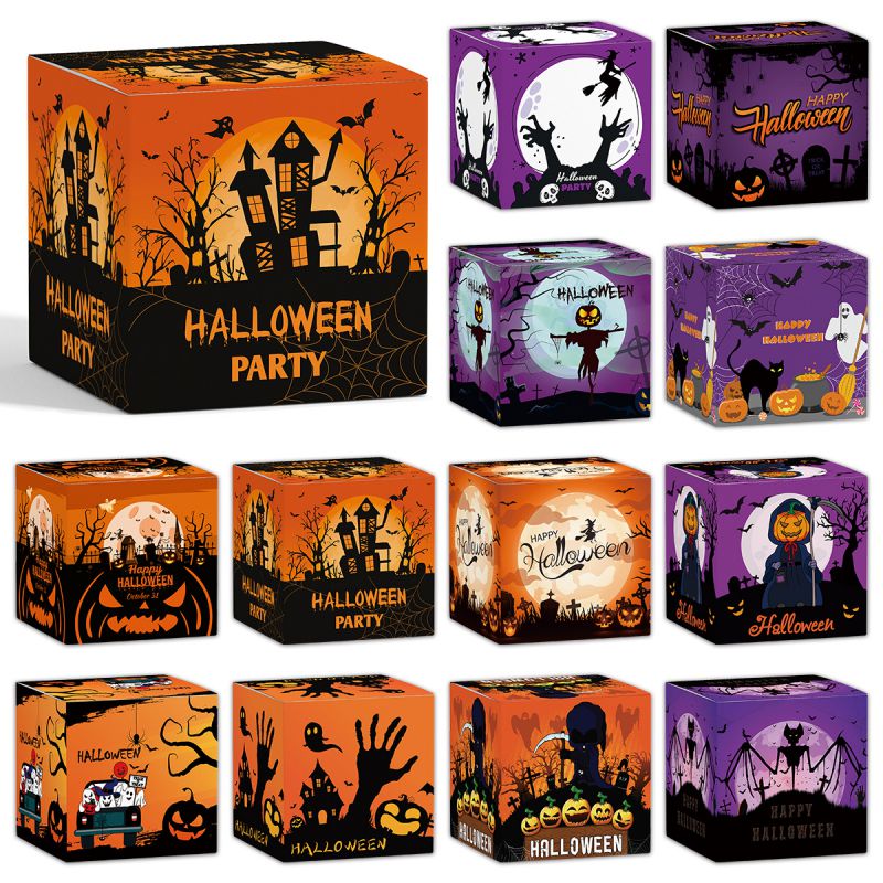 Fashion Type 1 Halloween Printed 3d Packaging Box