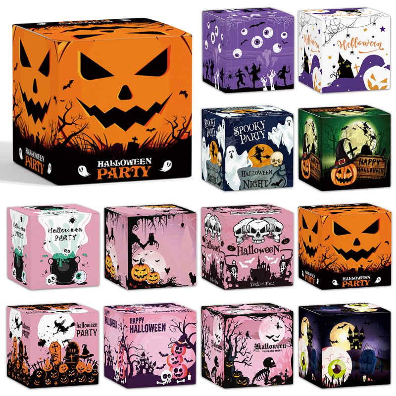 Fashion Style 1 Halloween Printed Packaging Box