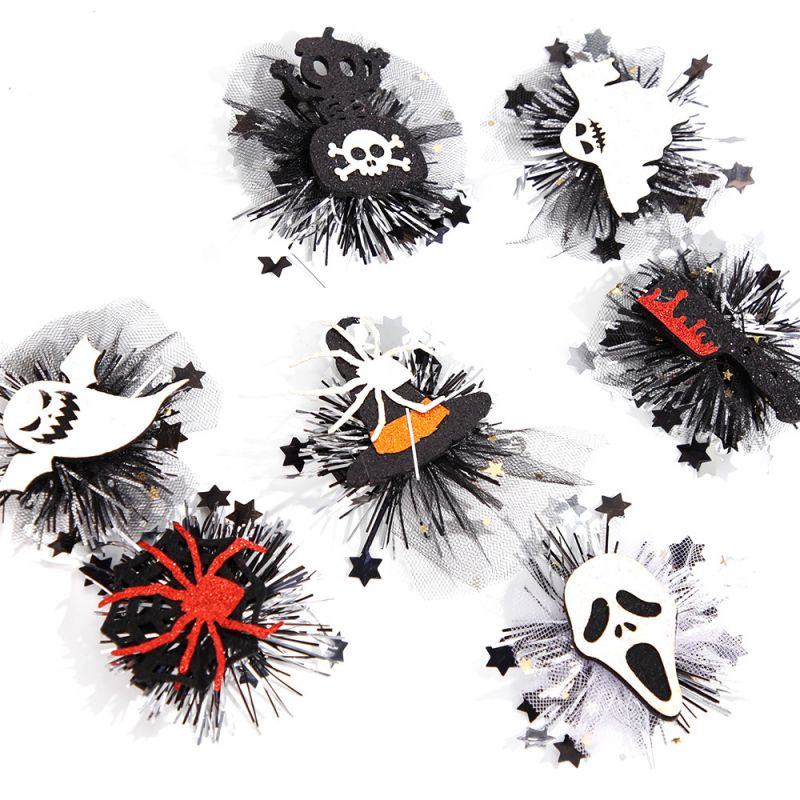 Fashion Ghost Scare Halloween Geometric Children's Hair Clip