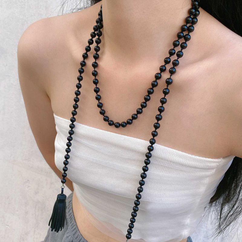 Collar Con Cuentas De Perlas