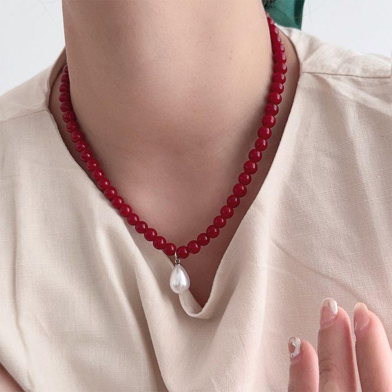 Collar De Cuentas De Ágata