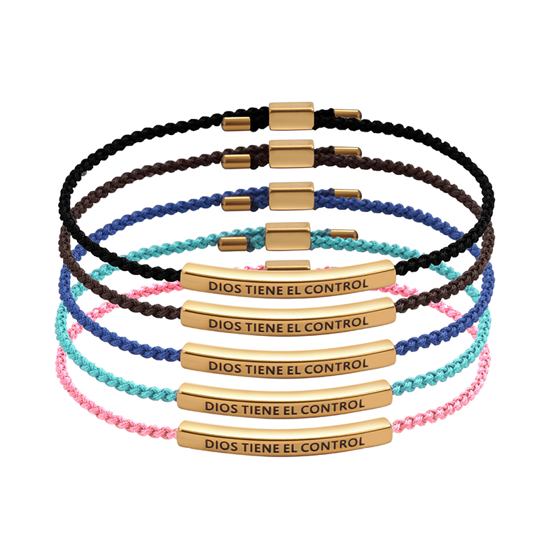 Pulsera Codo Cordón Trenzado