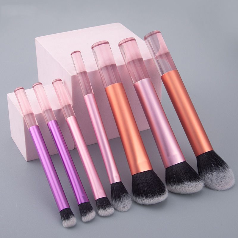 Fashion 7pcs Multi-color Makeup Brushes Makeup Brush Beauty Tool Set