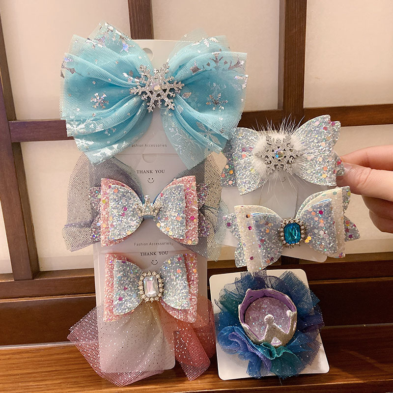 Fashion Light Blue Semi-finished Gemstone Y2-5 Sequin Knotted Children's  Semi-finished Product