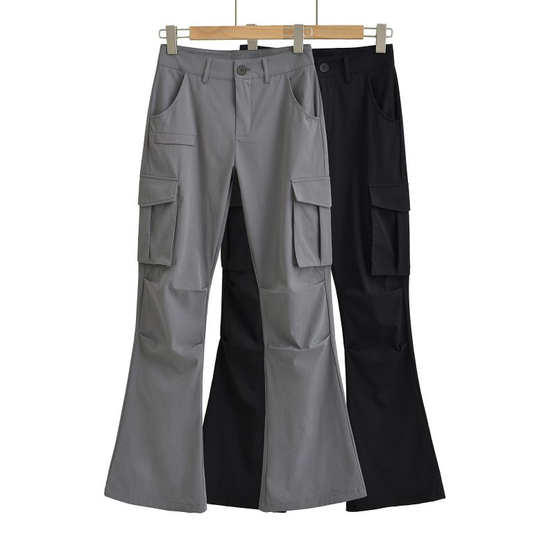 Pantalón Cargo De Cintura Alta
