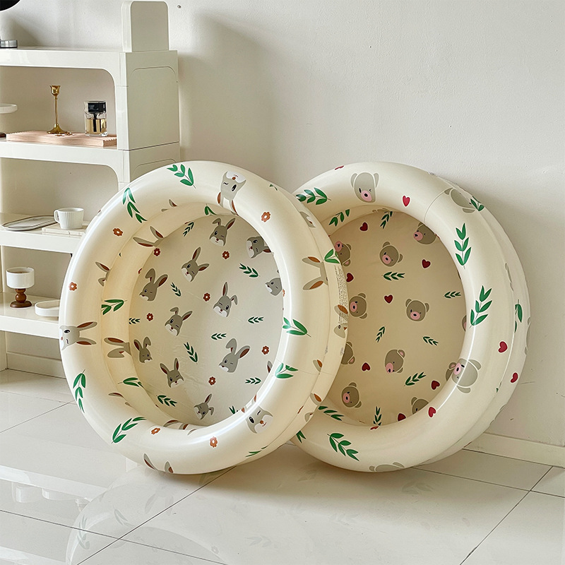 Piscina Casera Inflable Con Impresión De Pvc