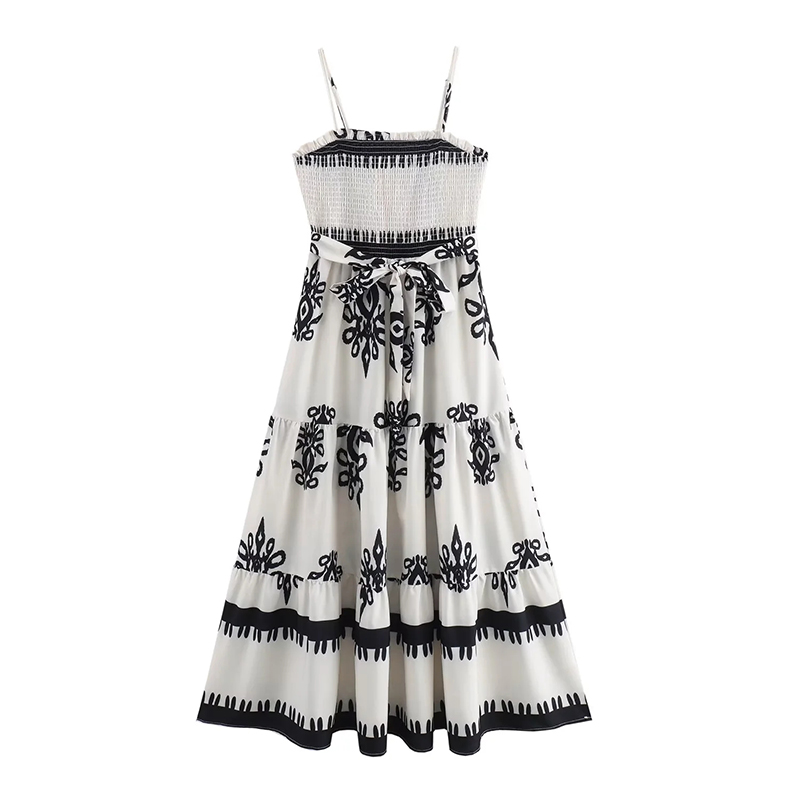 Vestido Halter Estampado