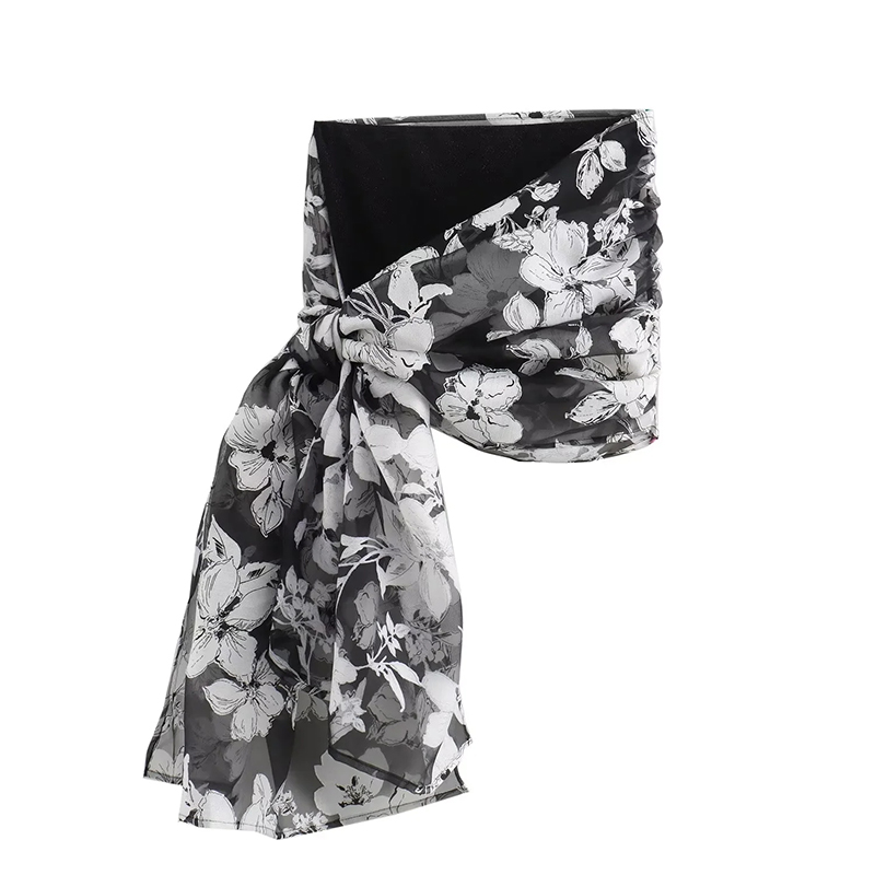 Top Tipo Túnica De Jacquard Con Textura De Poliéster