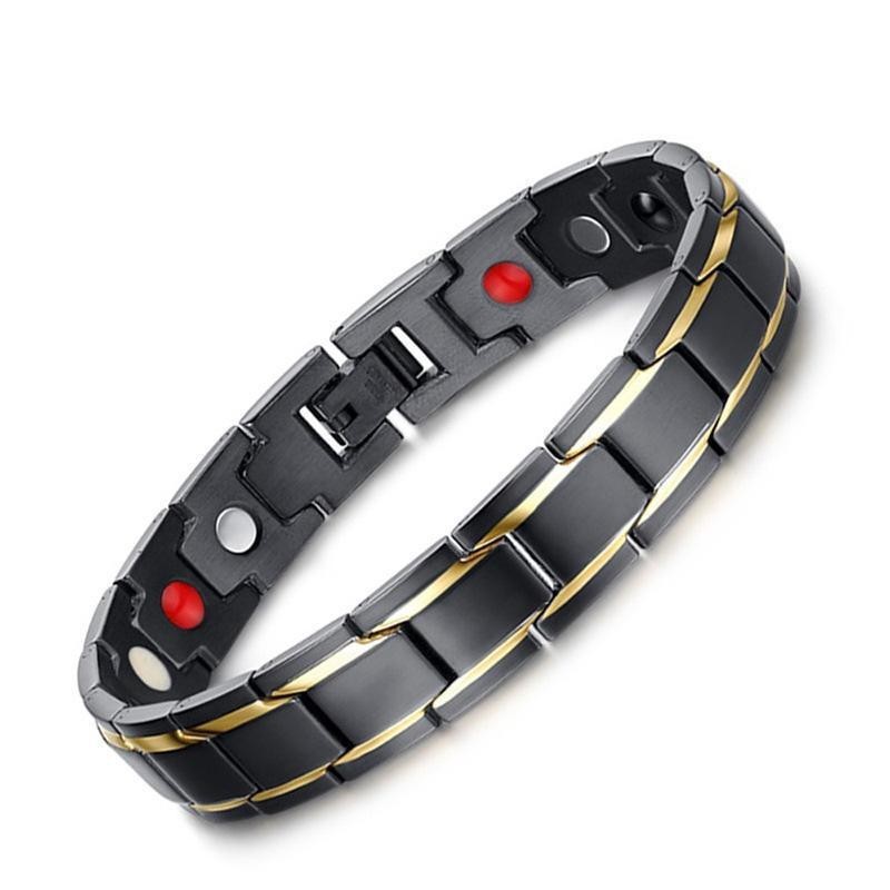 Fashion Modular Bracelet*black Alloy Modular Detachable Men's Bracelet
