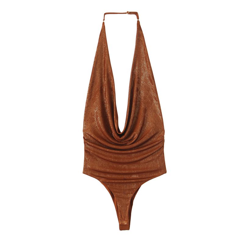 Mono Con Cuello Halter