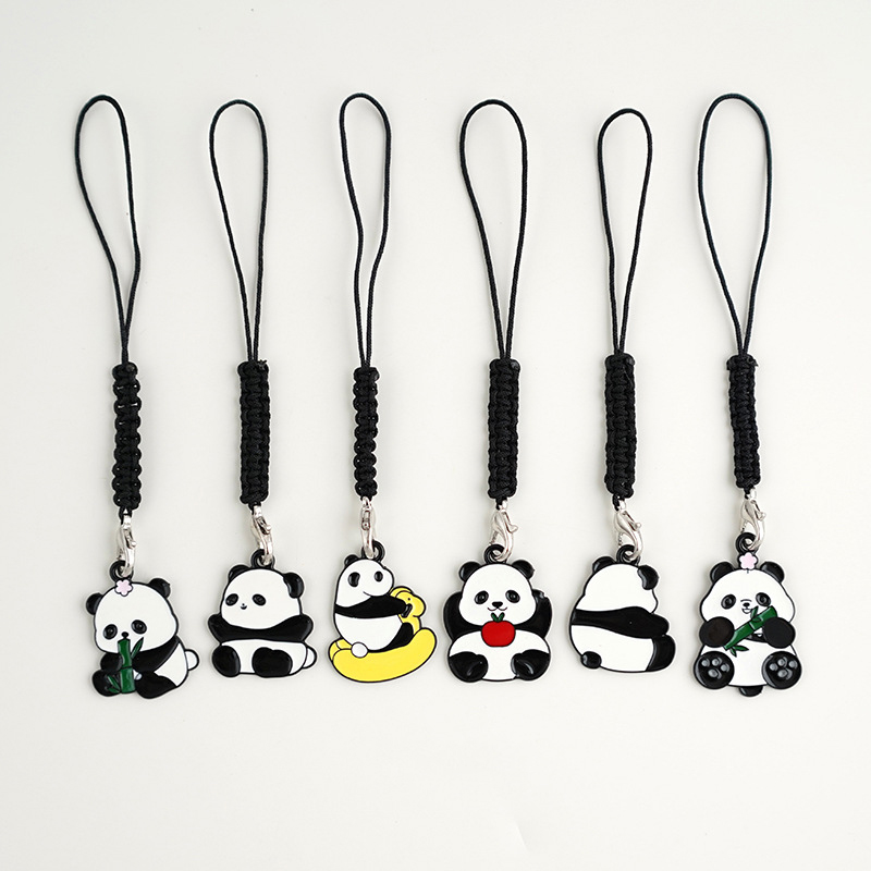 Fashion Style No. 6 Cartoon Panda Pendant Mobile Phone Strap