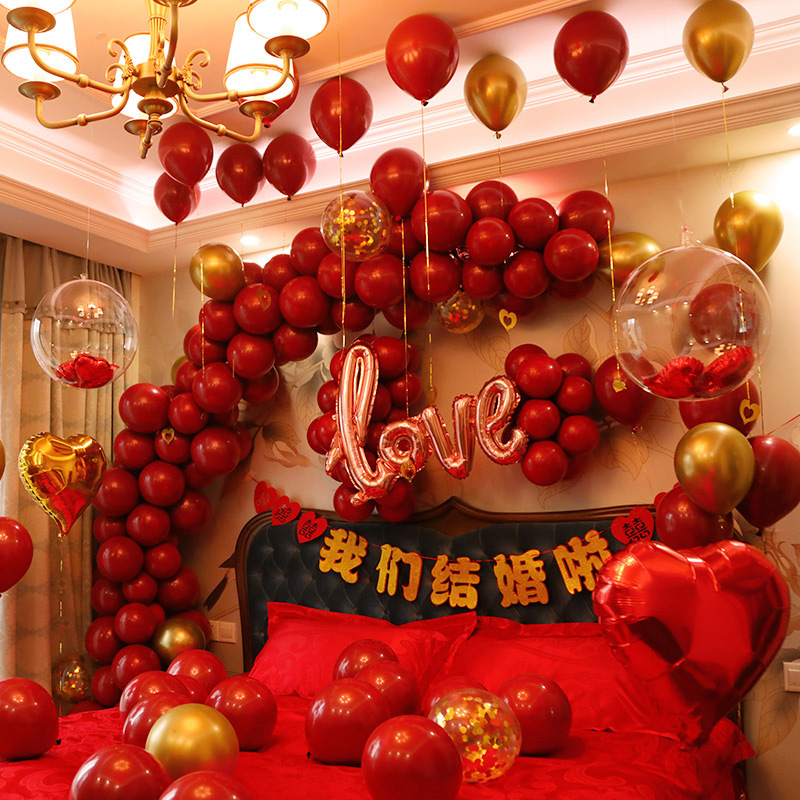 Fashion 4 Lover's Heart Set Latex Balloon Set