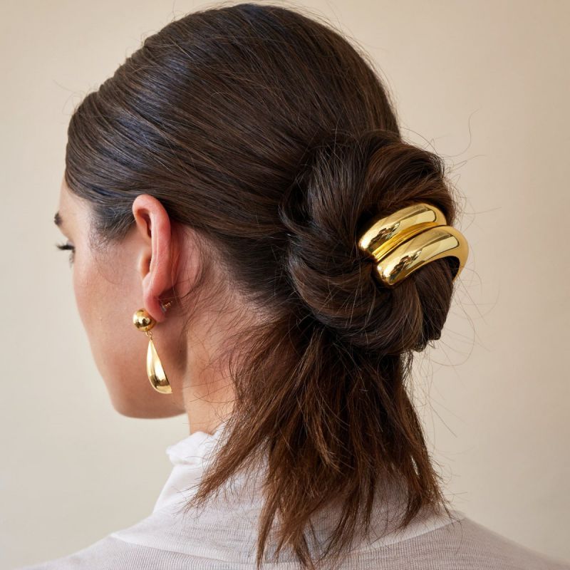 Cuerda De Pelo Brillante Curvada De Aleación.