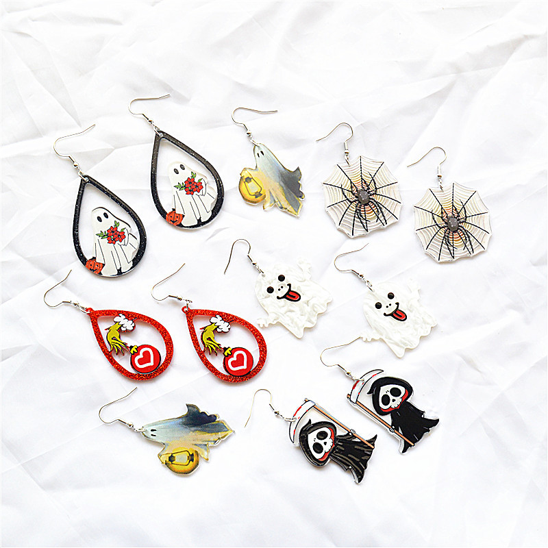 Type 1 Acrylic Teardrop Earrings