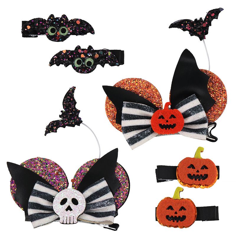 Pumpkin Head Duckbill Clip Fabric Pumpkin Children's Hair Clip