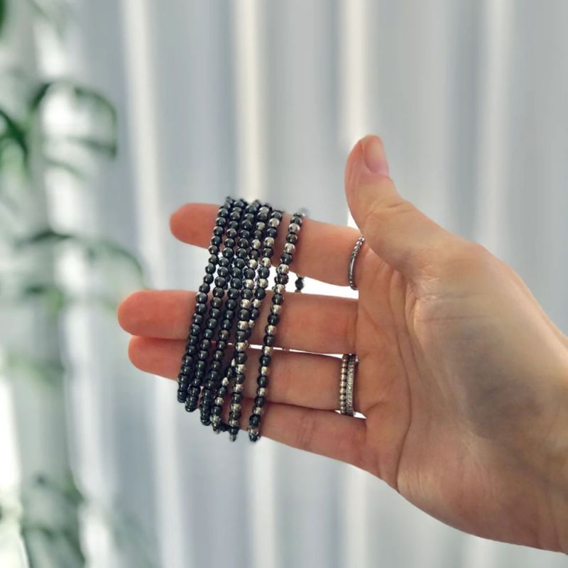 9# Geometric Beaded Men's Bracelet Set