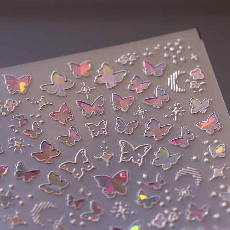 Pegatinas Para Decoración De Uñas Con Estampados De Dibujos Animados