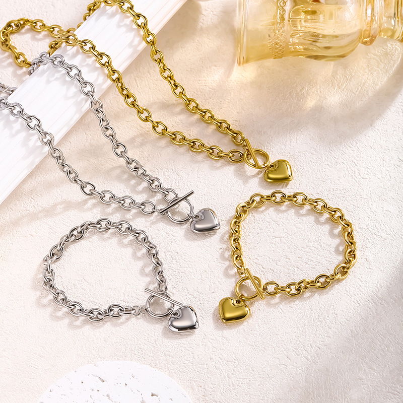 Pulsera De Amor De Acero Titanio.