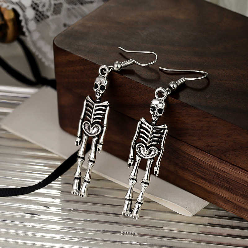 Skull Earrings Alloy Skull Earrings