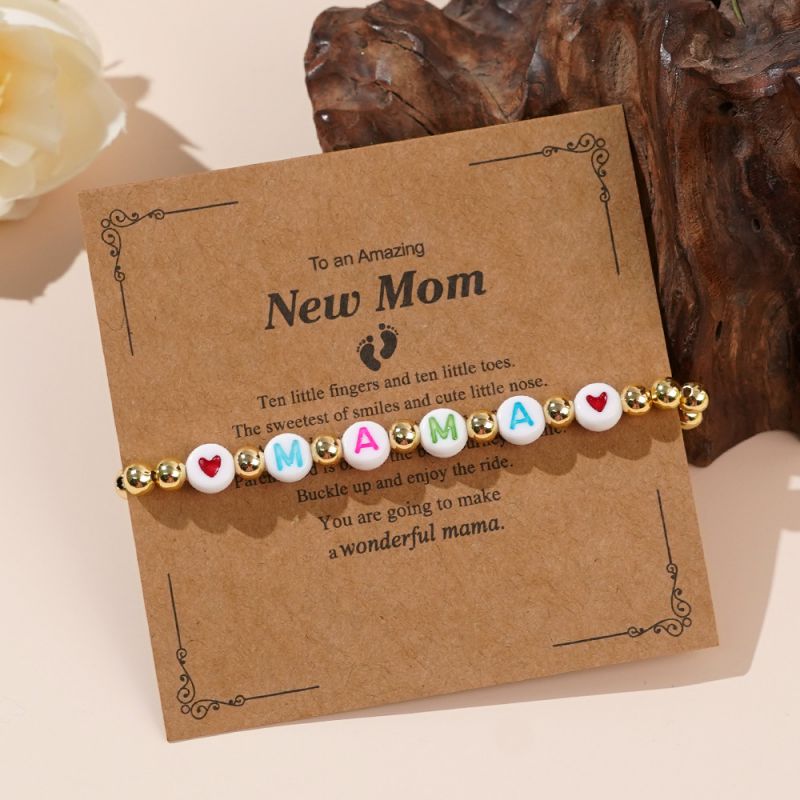 Gold Copper Beads Bracelet