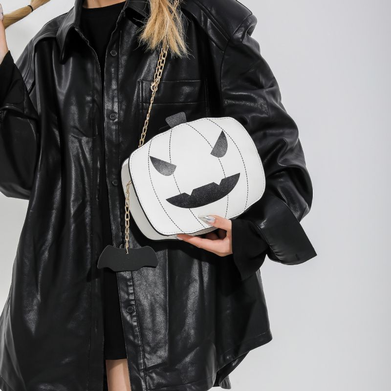 Purple Pu Pumpkin Crossbody Bag