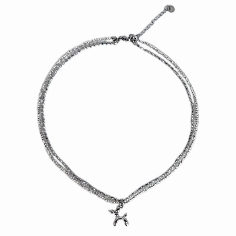Collar De Perro Con Globo De Cuentas De Aleación