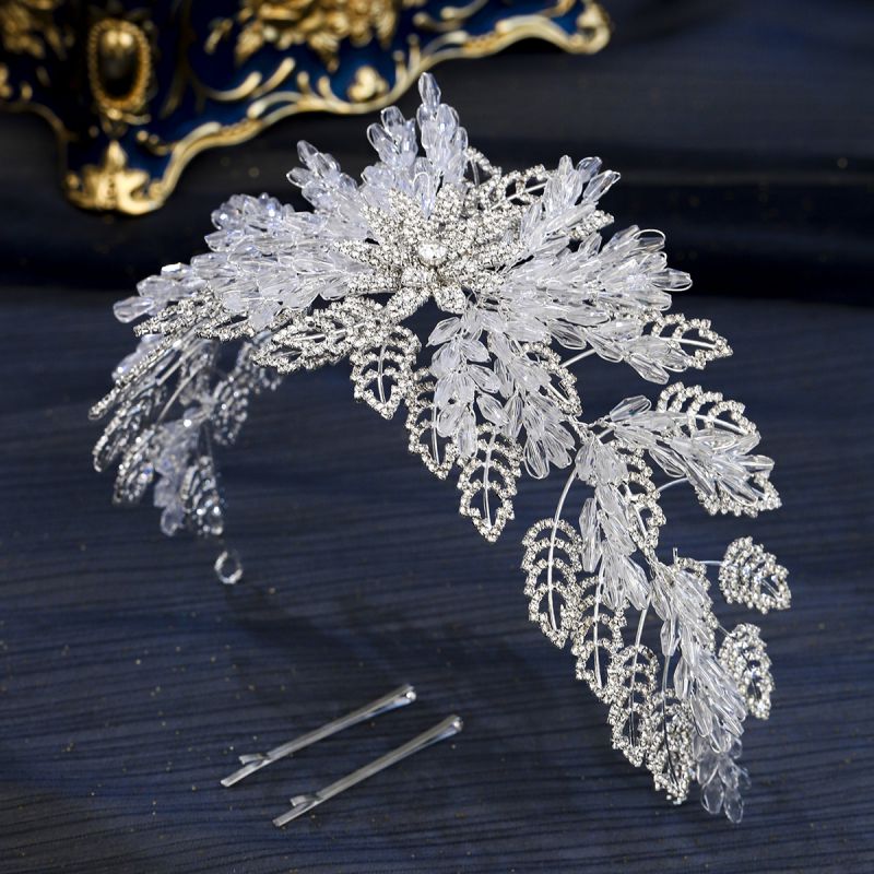 Diadema Trenzada De Cristal