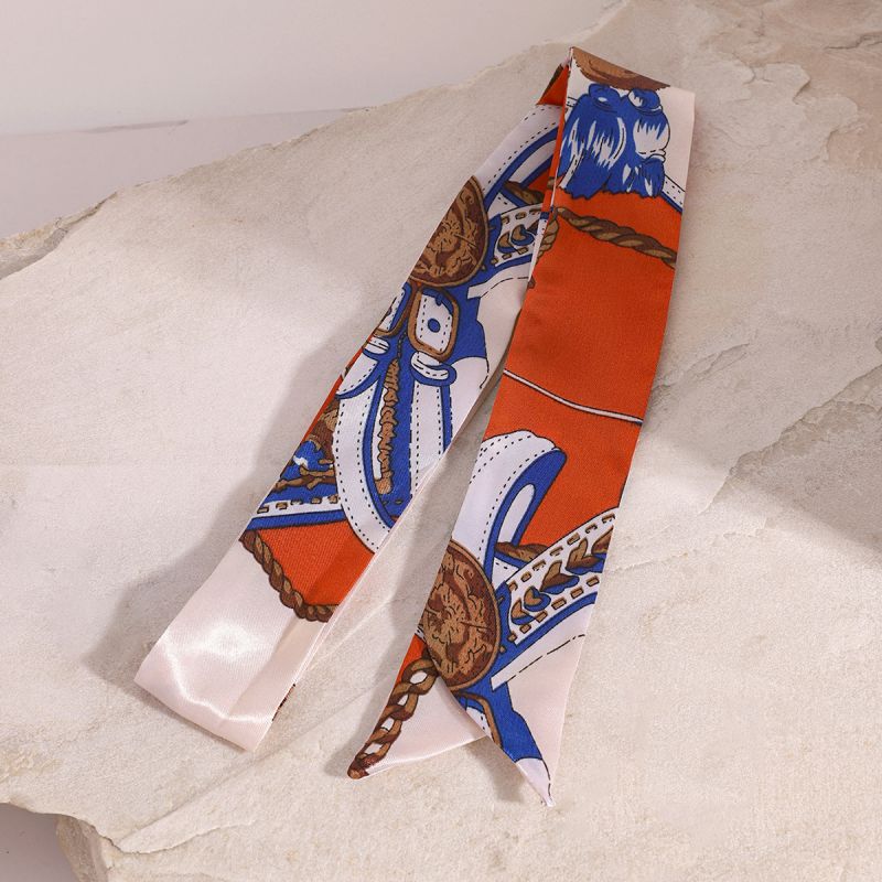 Diadema Con Estampado De Cintas