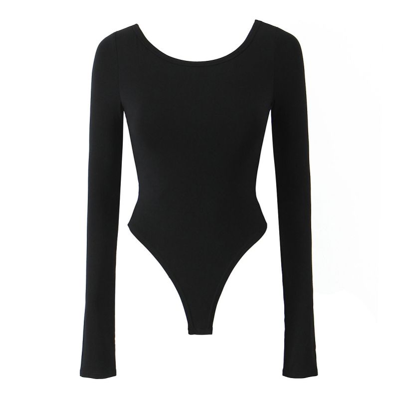 Mono Combinado Con Cuello Redondo