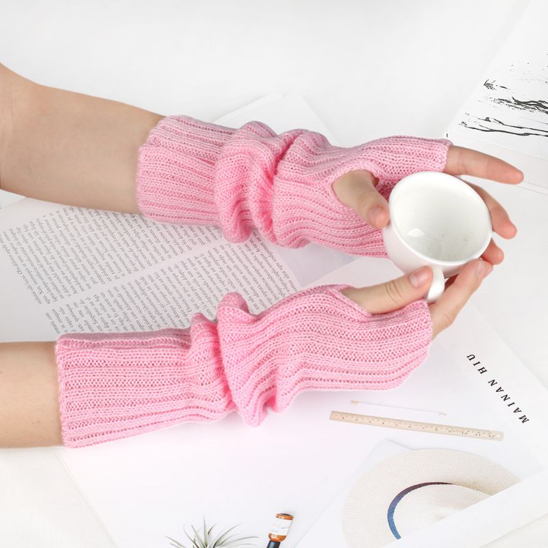 Guantes De Lana De Punto Acrílico