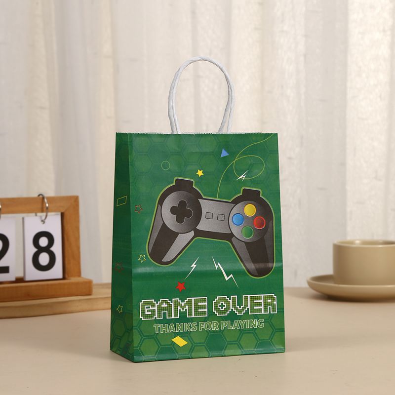 3# Printed Square Gift Bag (24 Pieces)
