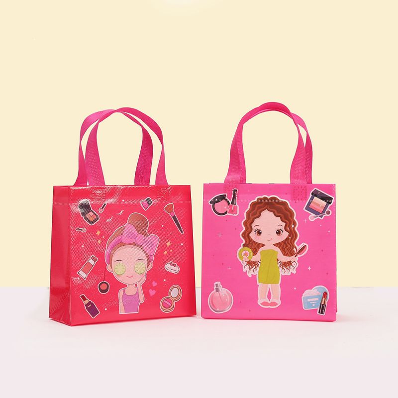 2# Non-woven Printed Square Gift Bag (24 Pieces)
