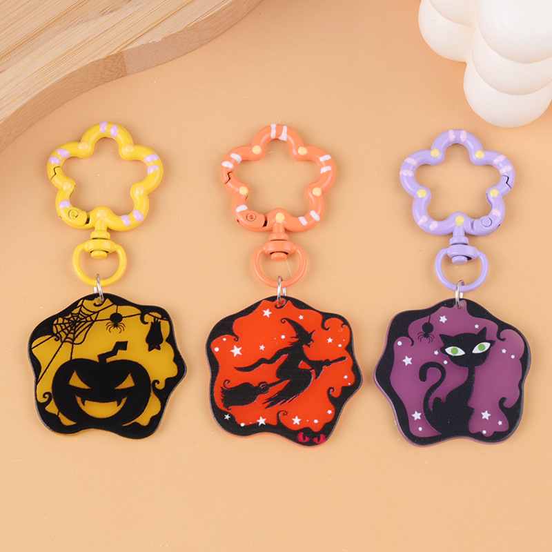 Witch-keychain Acrylic Witch Keychain