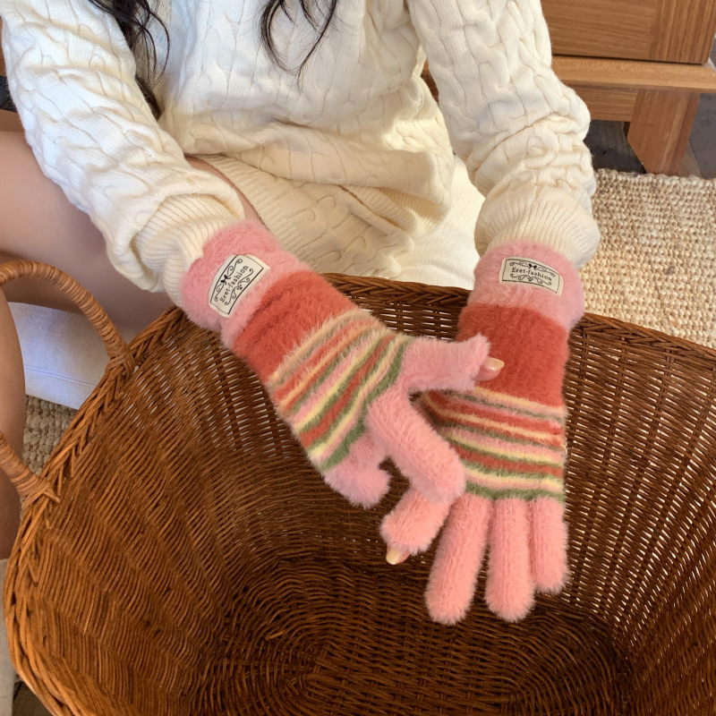 Guantes De Punto De Lana