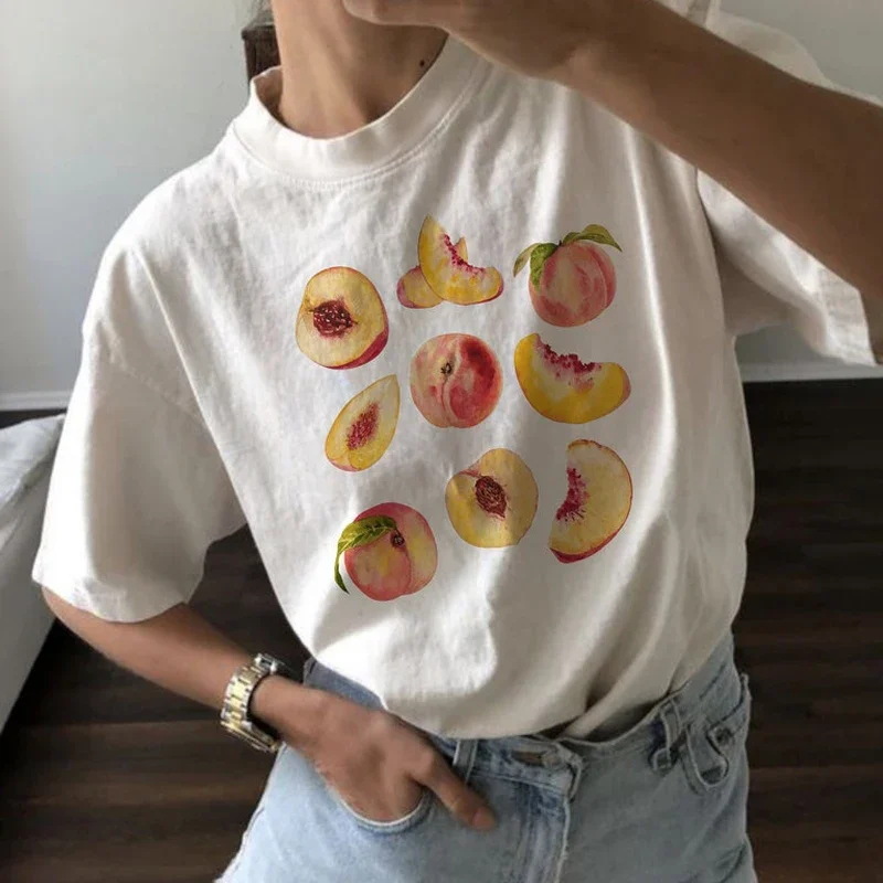 1# Cotton Printed Crew Neck Short Sleeves
