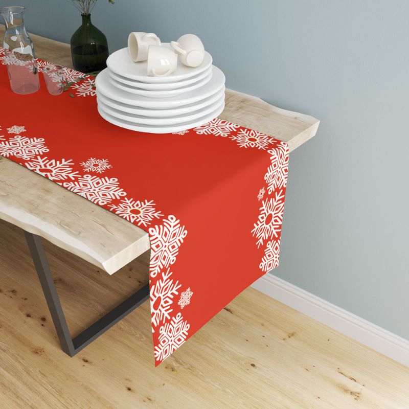 Type B Christmas Print Table Runner