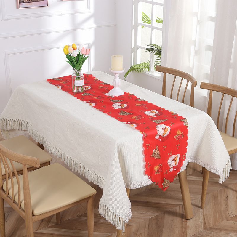Type I Christmas Print Table Runner